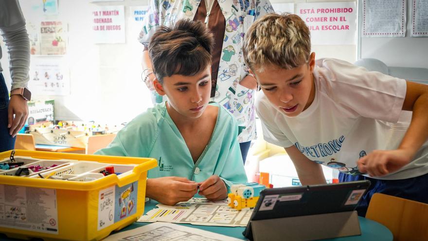 Cuando la robótica cura: el colegio Lope de Vega introduce tecnología en el Materno de Badajoz