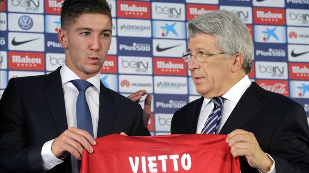 Vietto firmó por el Atlético el verano pasado, pero no se ha consolidado