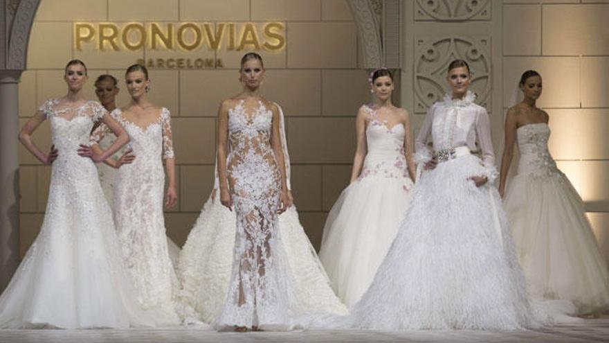 El desfile de los 50 años de Pronovias