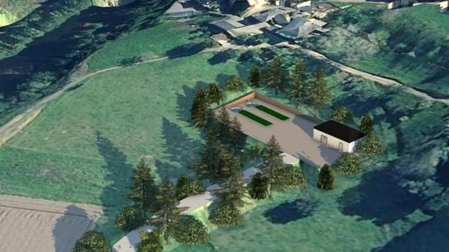 En vídeo: una recreación muestra la depuradora proyectada en Trevías