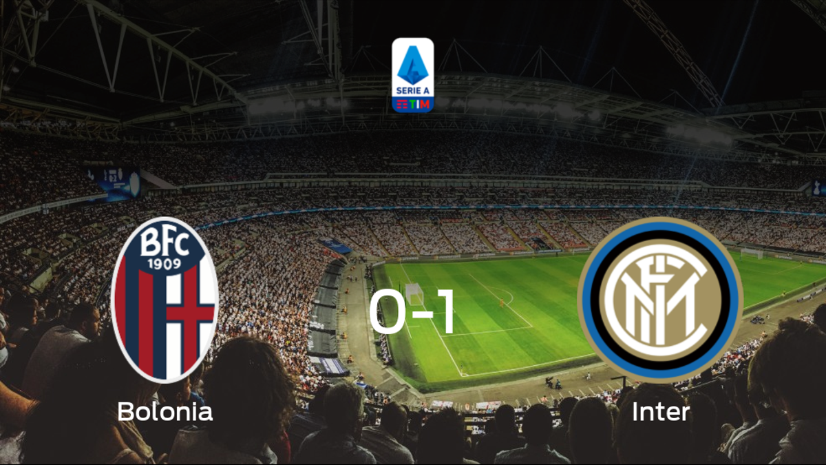 El Inter consigue los tres puntos tras derrotar 0-1 al Bolonia
