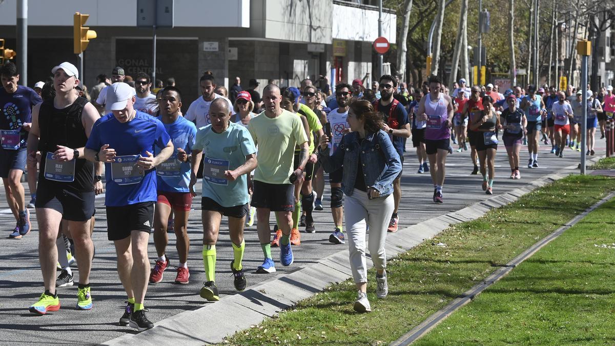 La Maratón de Barcelona 2023 en imágenes