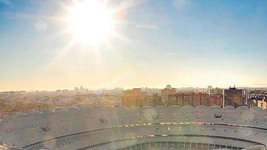 Las obras del nuevo estadio del Valencia