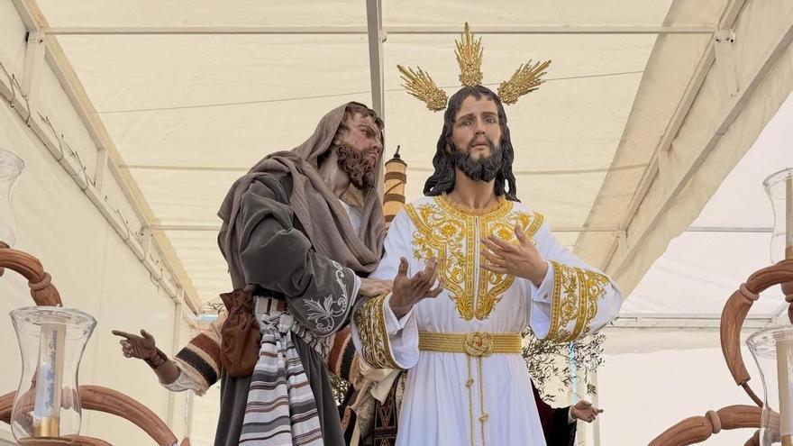 La emoción del Lunes Santo recorre Don Benito con el Perdón y la Oración en el Huerto