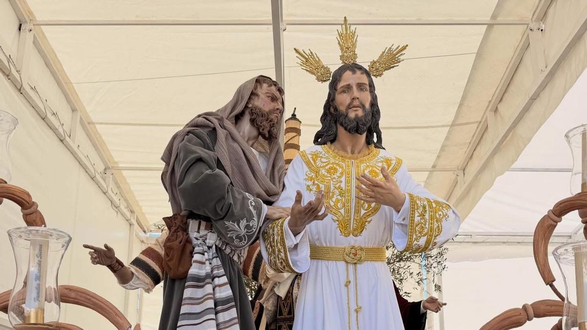 Imagen del Santísimo Cristo del Perdón, en Don Benito.