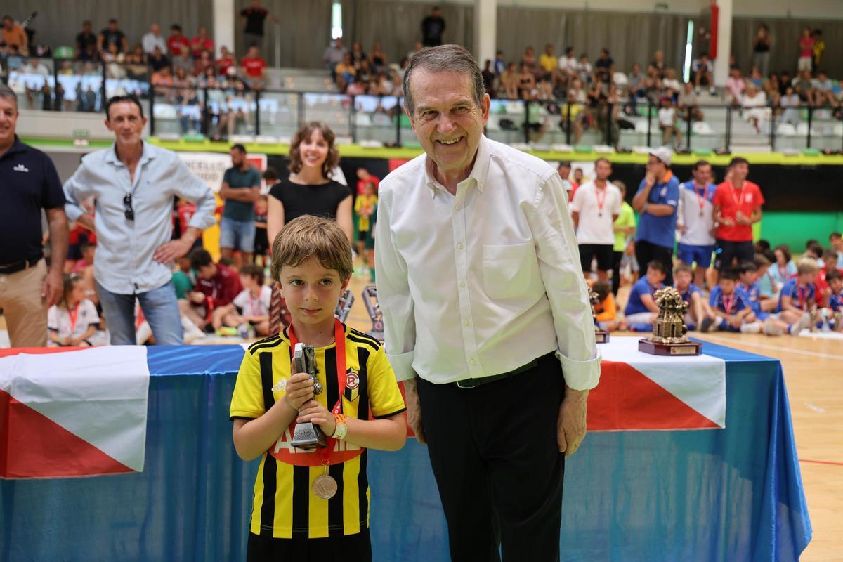La entrega de medallas de la Vigo Cup, en imágenes