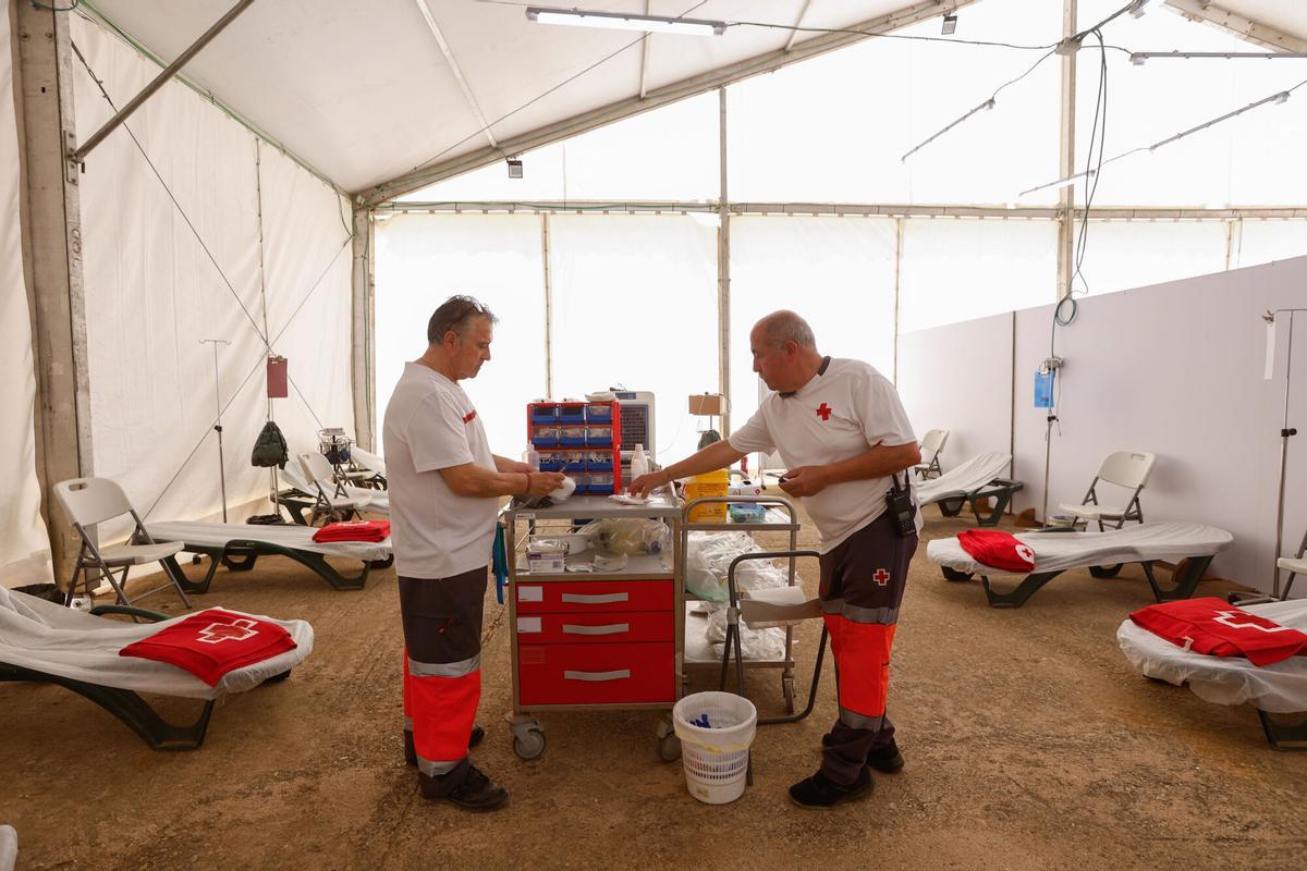 Feria de Nuestra Señora de la Salud 2025 Córdoba. Cruz Roja en la Feria