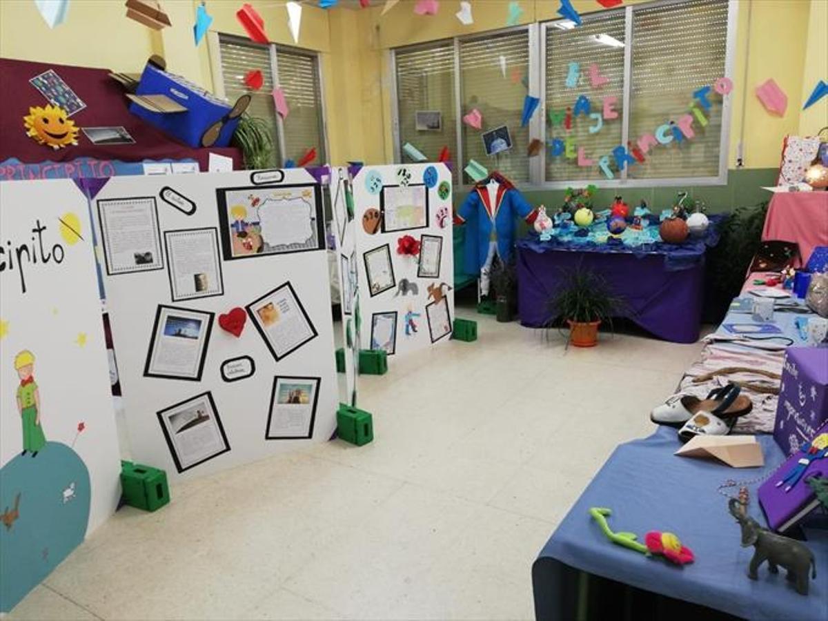 El colegio La Acequia acoge la muestra ‘El Principito’ con trabajos de alumnos