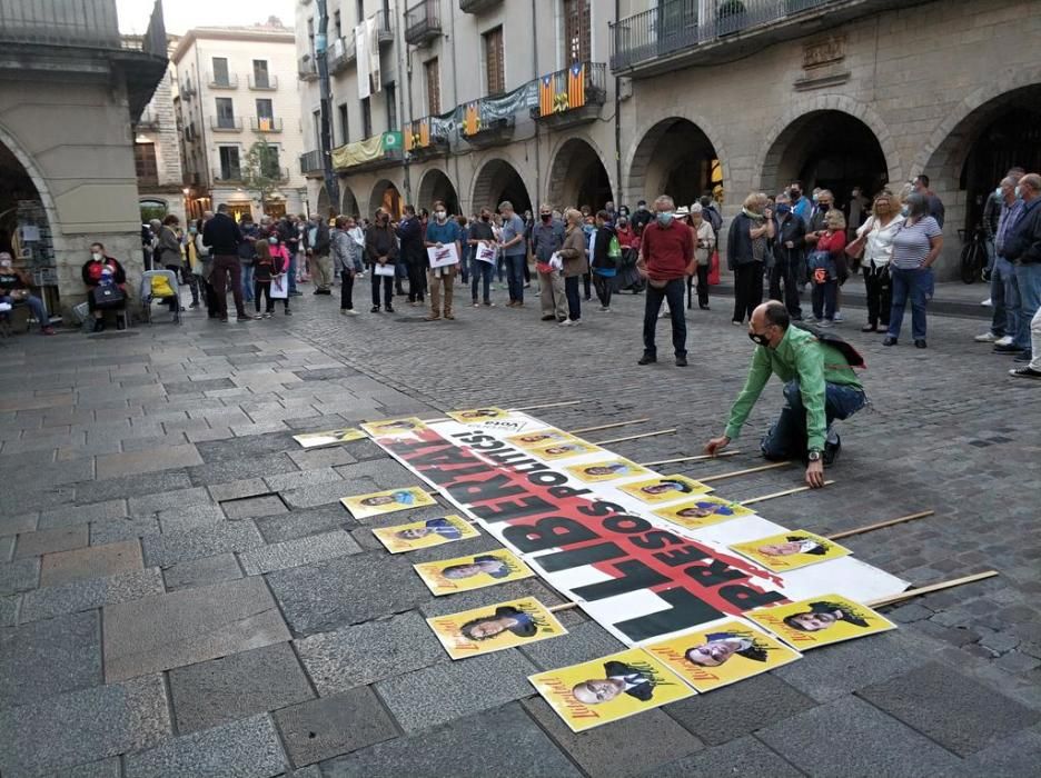 Protesta a Girona