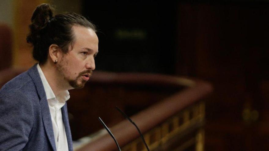 El vicepresident del govern espanyol, Pablo Iglesias en una imatge d&#039;arxiu.