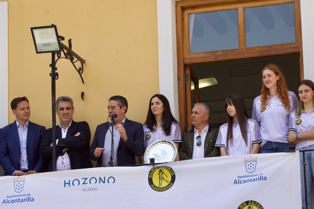 Recepción al Hozono Jairis en el Ayuntamiento de Alcantarilla