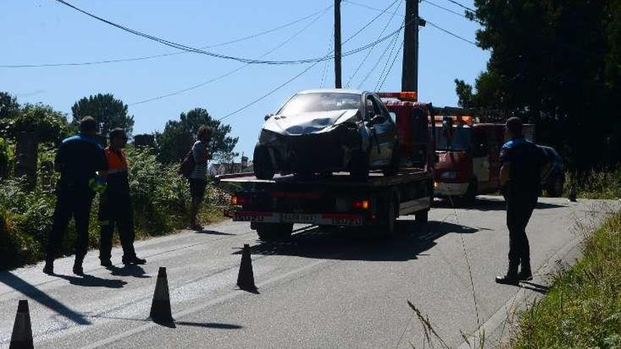 Policía Local y Protección Civil atendieron el siniestro. // G.N.