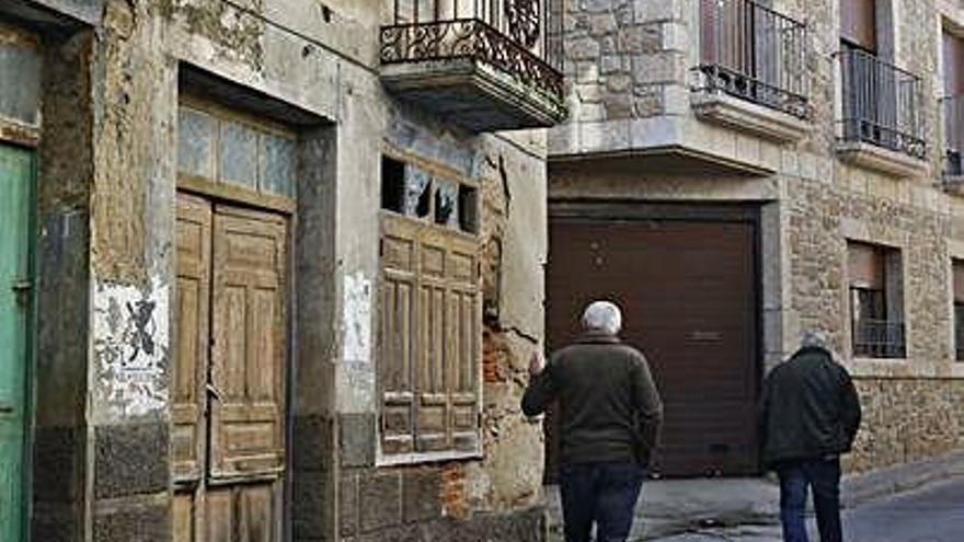 Viviendas en Fermoselle, uno de los pueblos con nuevos valores catastrales.