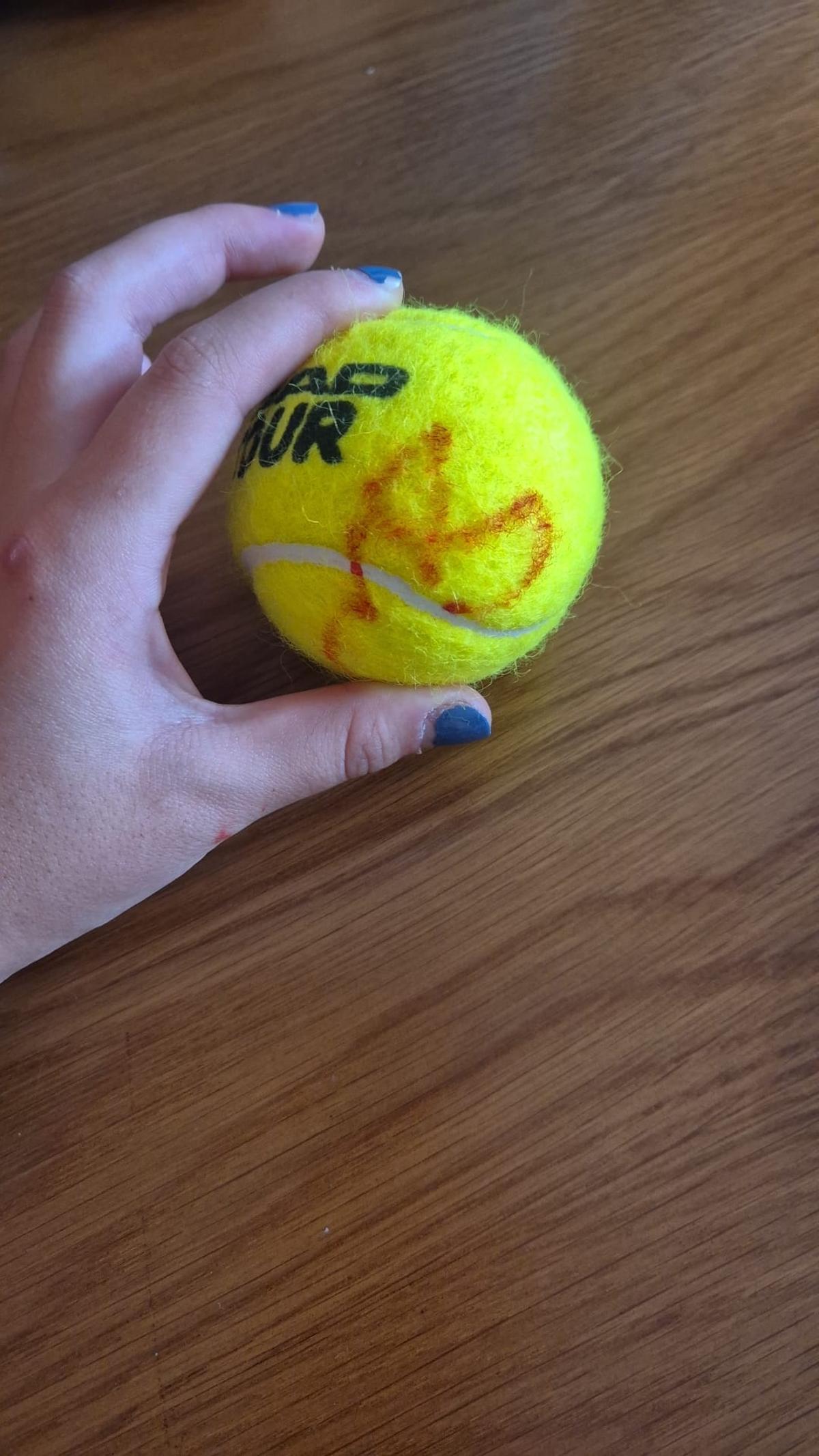 La Pelota firmada por Serena