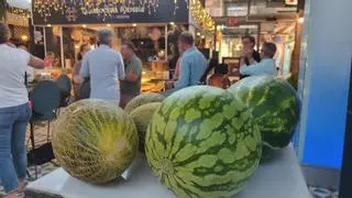 Coca, con tajadas señaladas, de pipa manzana, Andregüelas... Montalbán busca proteger sus melones
