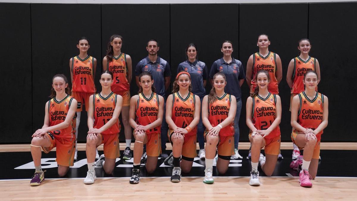 El Infantil A Femenino del Valencia Basket