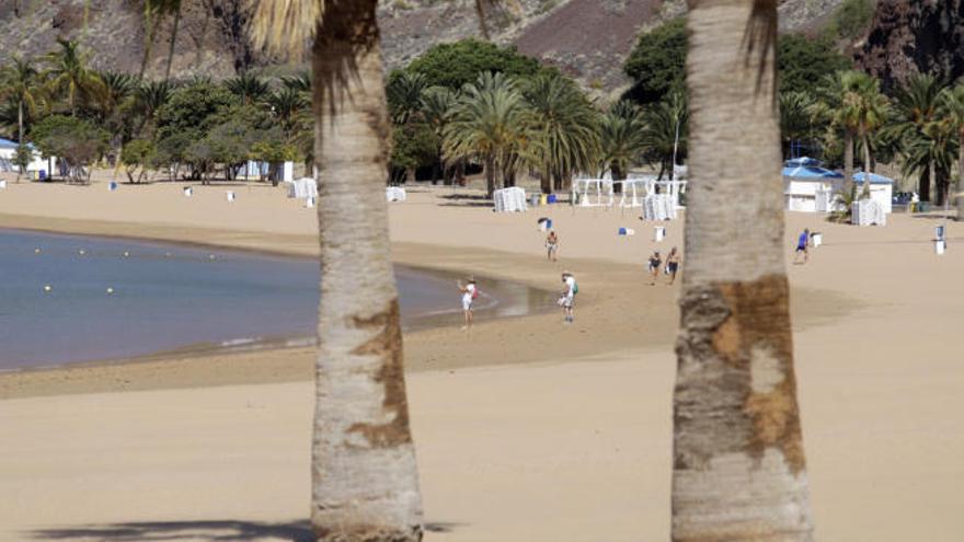 Playa de Las Teresitas.