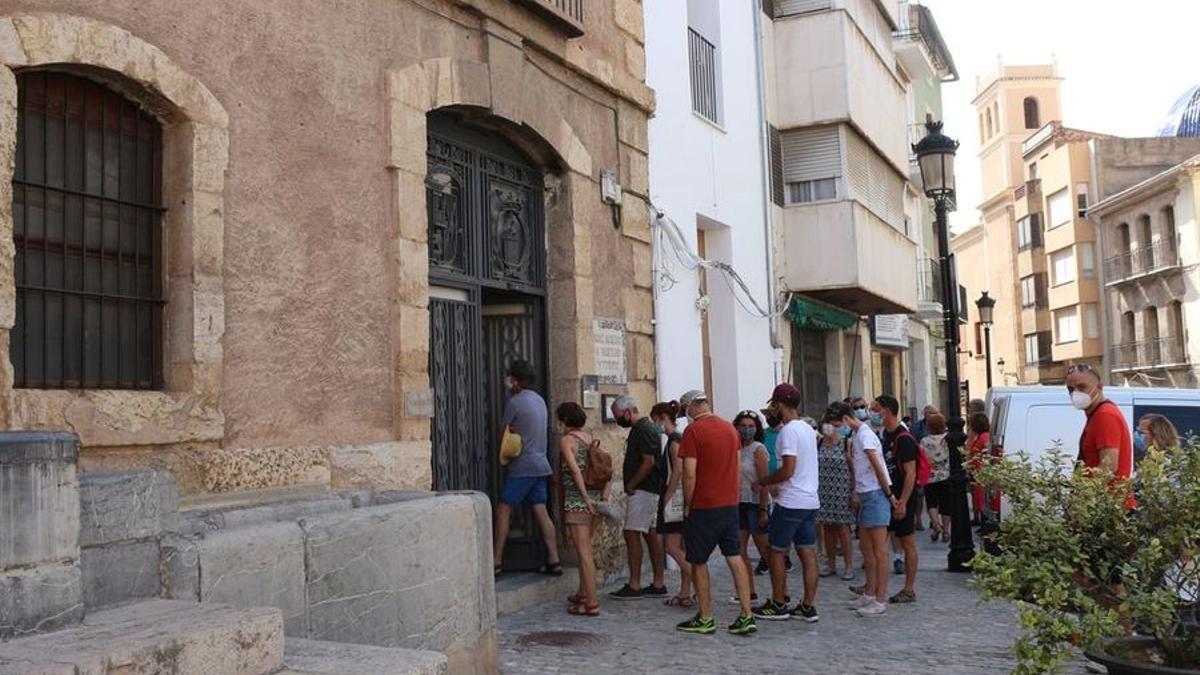 Entrada al Museo Municipal de Segorbe.