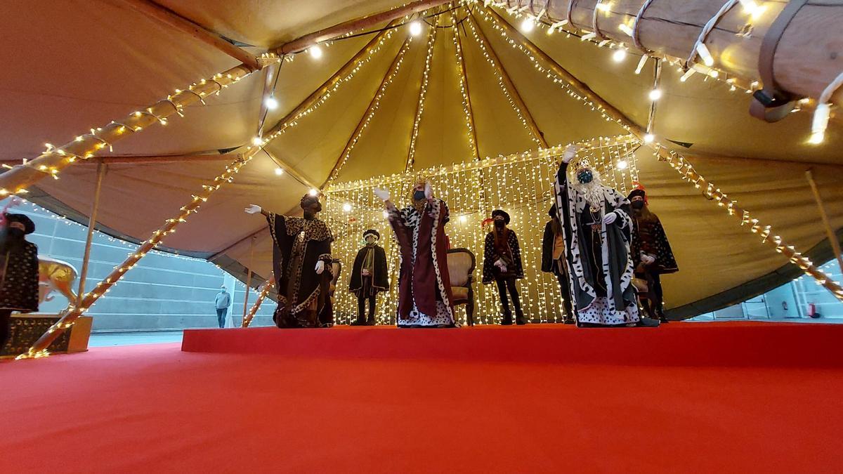 Los Reyes Magos, en el recinto ferial