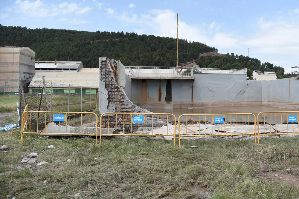 Dipòsit d'aigües salines de l'ACS procedents de la