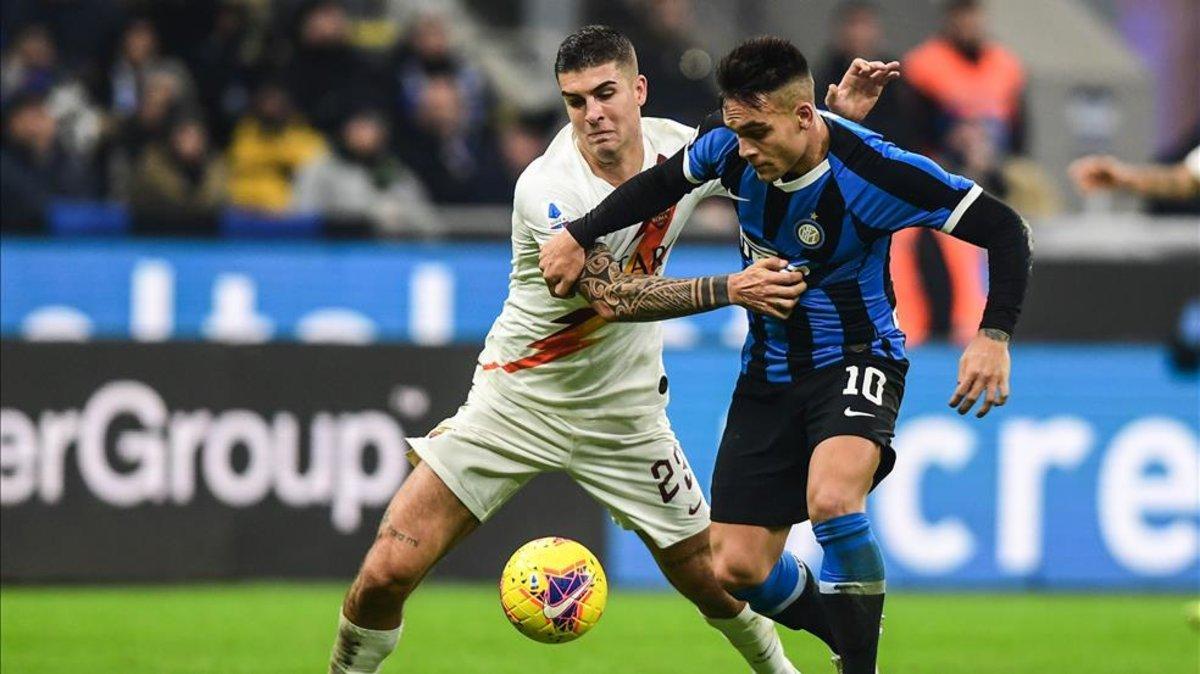 xortunoas roma s italian defender gianluca mancini  l  ho191206223912