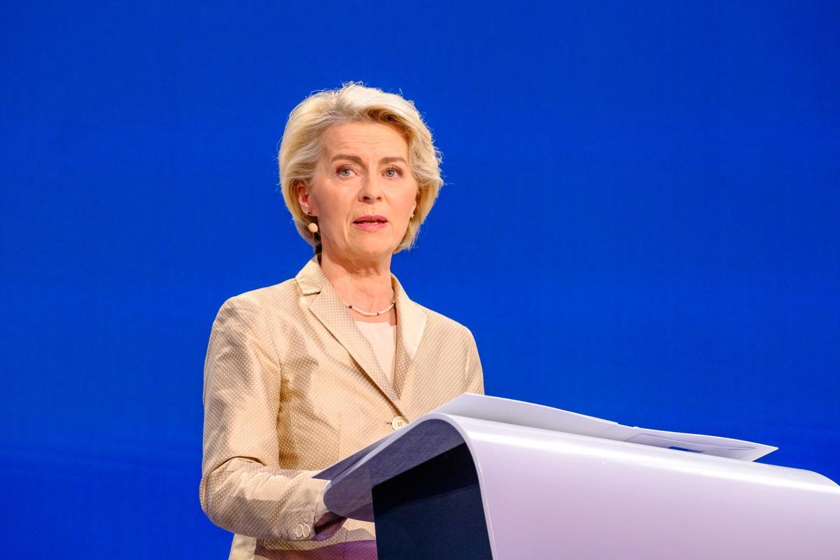 La presidenta de la Comisión Europea, Ursula von der Leyen, en una imagen de archivo.