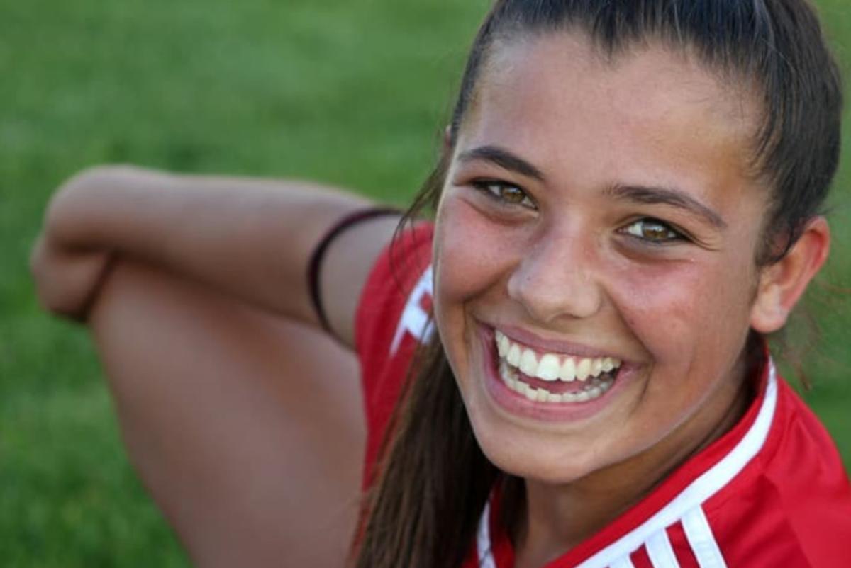 María Llompart, autora del gol que dio a España el Europeo sub-19