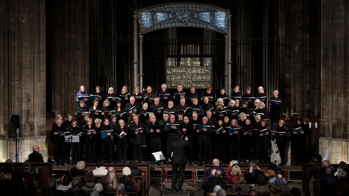 El concert del Messies Participatiu a la Catedral de Girona