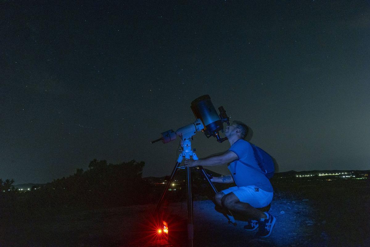 Las Perseidas en Mallorca, así se han visto desde Son Fornés