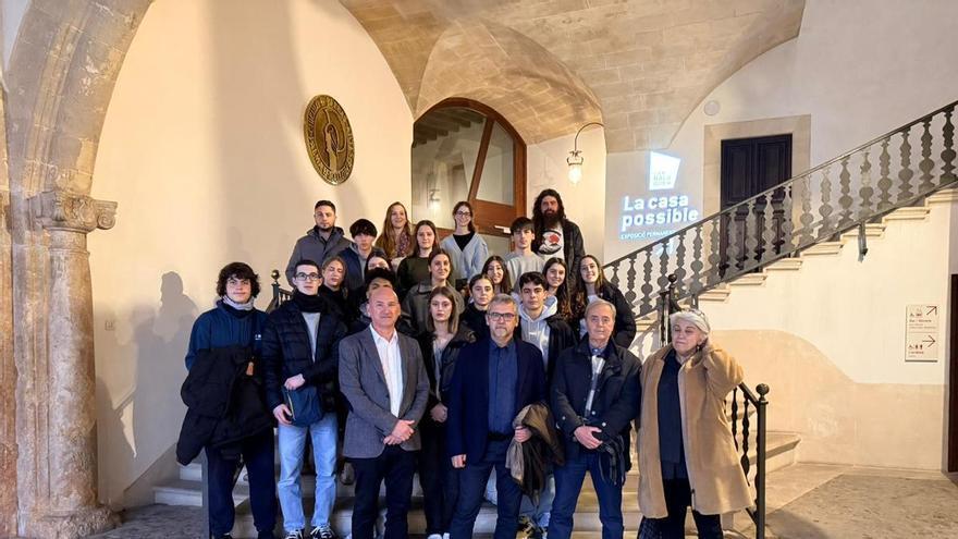 Alumnos del Conservatorio de Ibiza descubren la historia musical de Palma