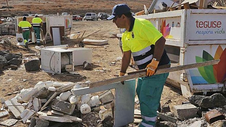 Campaña contra vertederos ilegales en Teguise