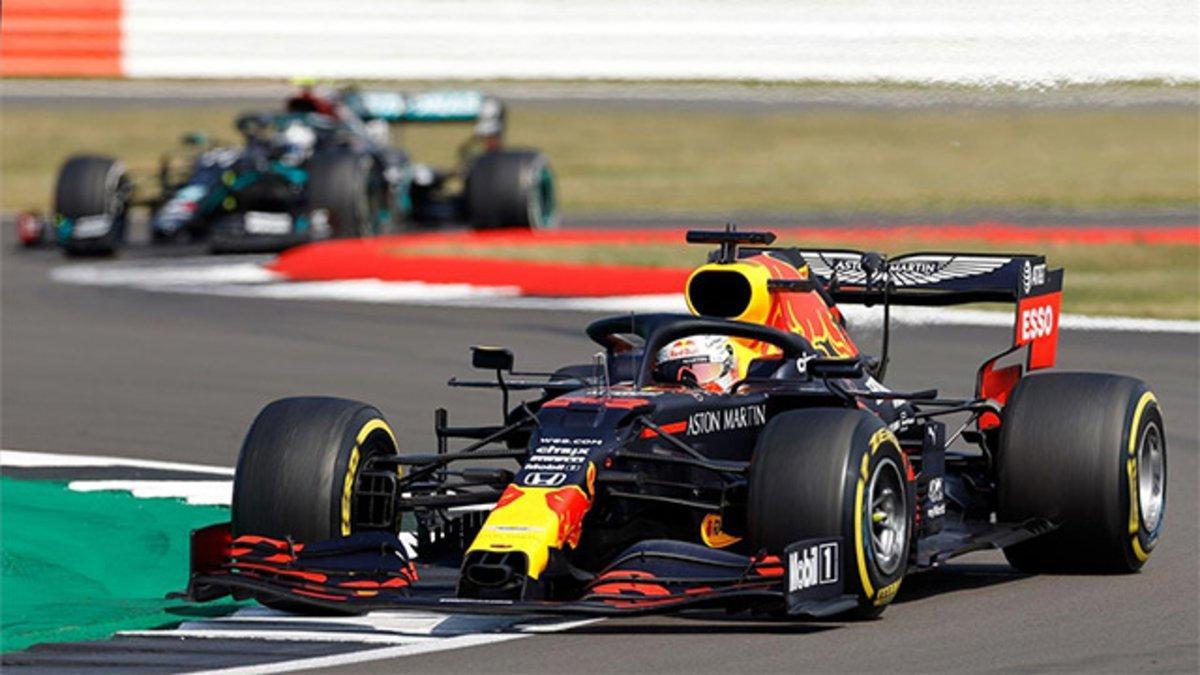 Verstappen, al volante del Red Bull