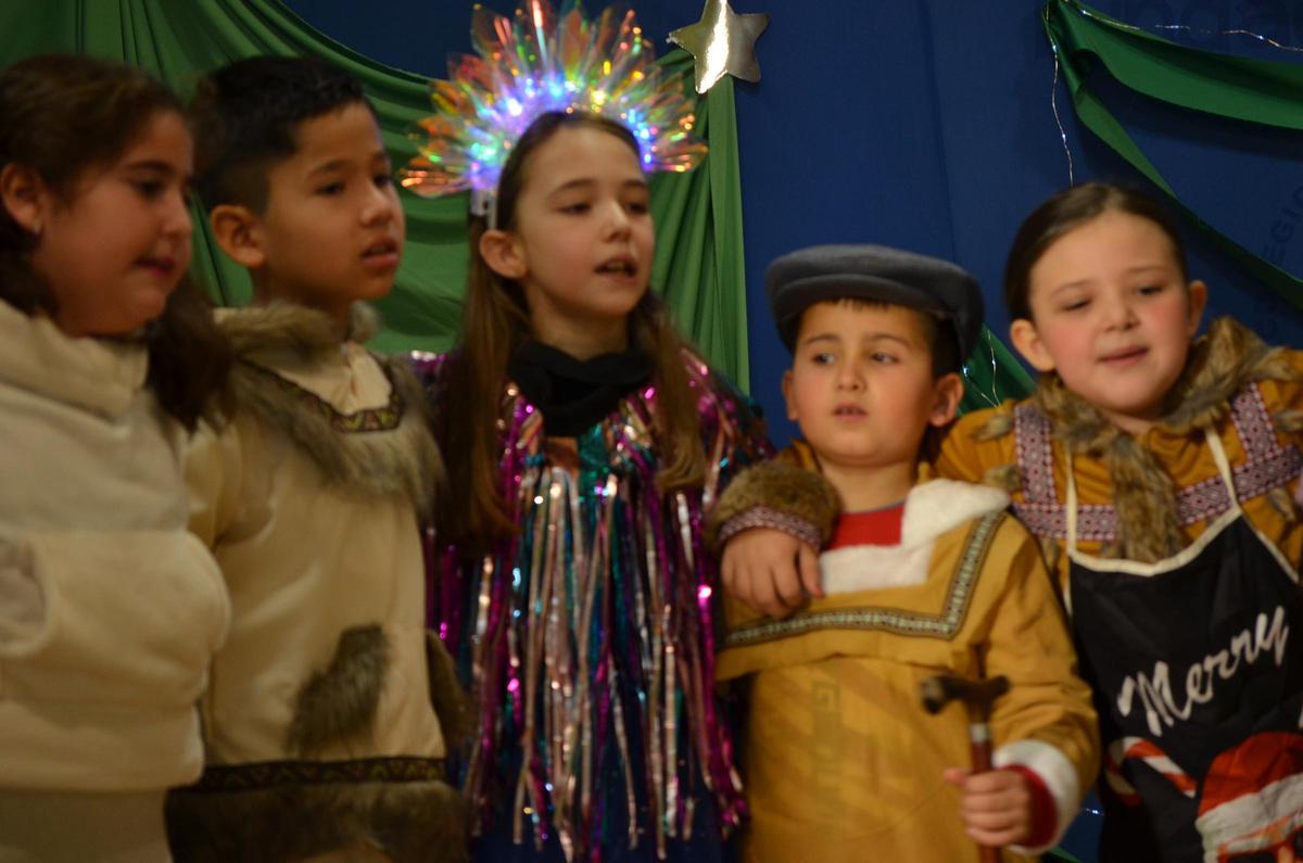 Los escolares de La Vega celebran la Navidad