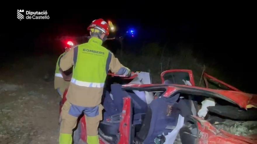 Accidente mortal entre Ares y Benassal