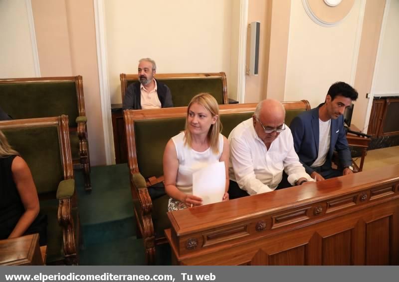 Primer pleno de la legislatura en el Ayuntamiento de Castelló