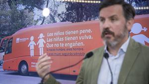 GRA076  MADRID  24 07 2017 - El presidente de la asociacion Hazte Oir  Ignacio Arsuaga  presenta en rueda de prensa la segunda etapa del autobus HazteOir  EFE Luca Piergiovanni