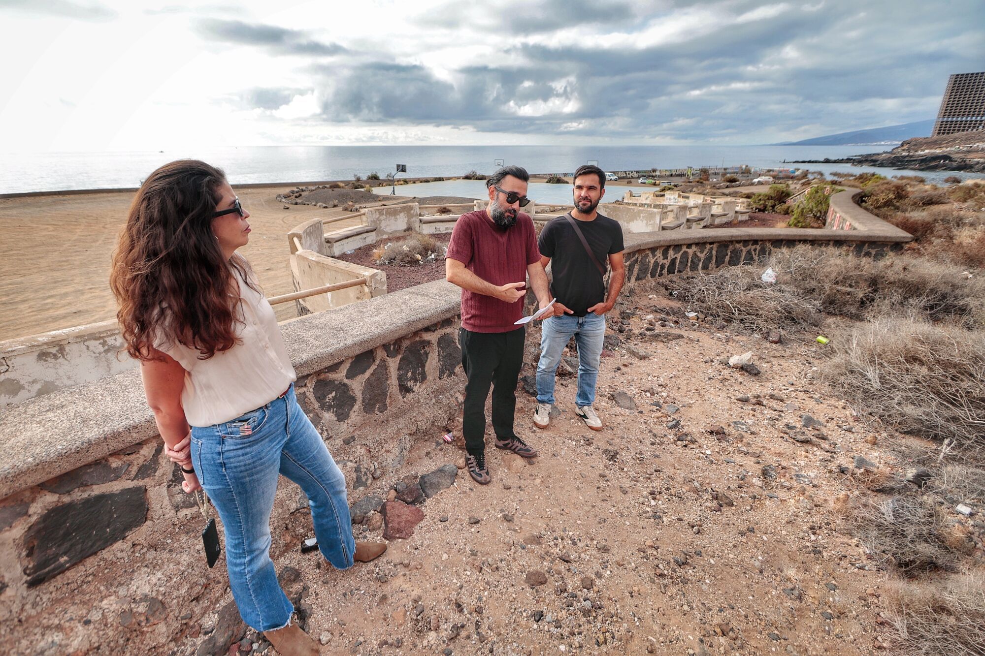 Visita con los arquitectos de La Mareta de Añaza a la nueva zona de Santa Cruz de Tenerife.