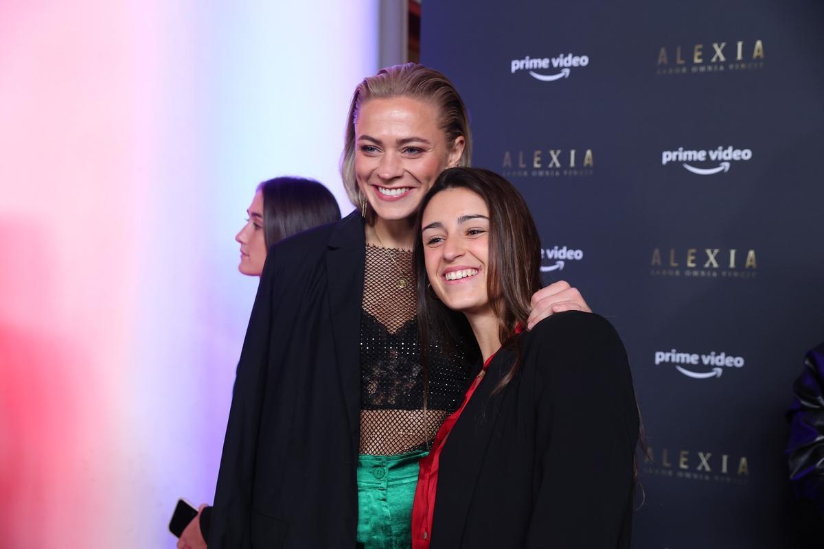 Las mejores imágenes de la alfombra roja en el estreno del documental de Alexia Putellas