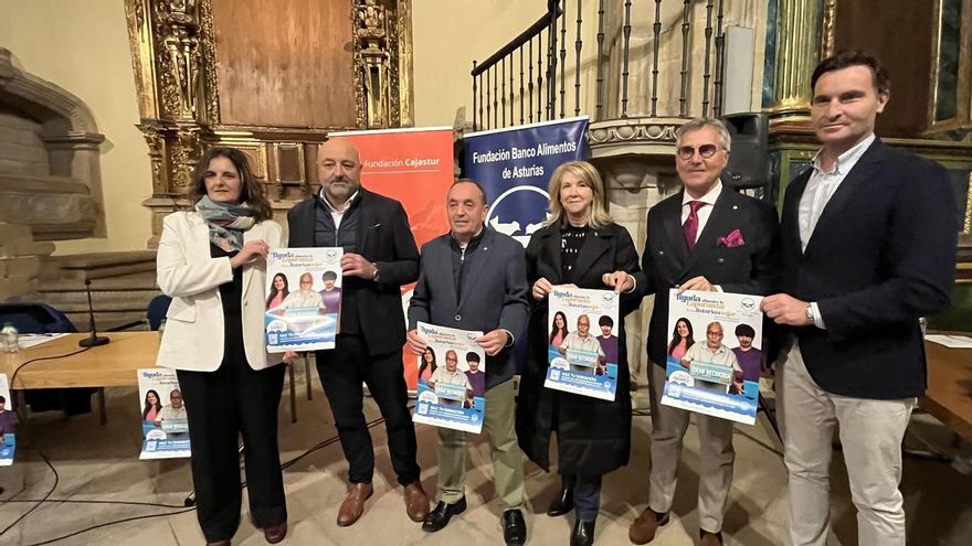 El Banco de Alimentos presenta en Gijón su gran recogida del año: quiere recoger 350.000 kilos