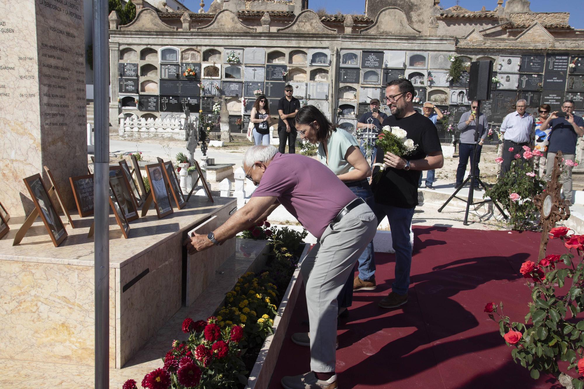 Memorial en recuerdo de las víctimas del franquismo en Enguera