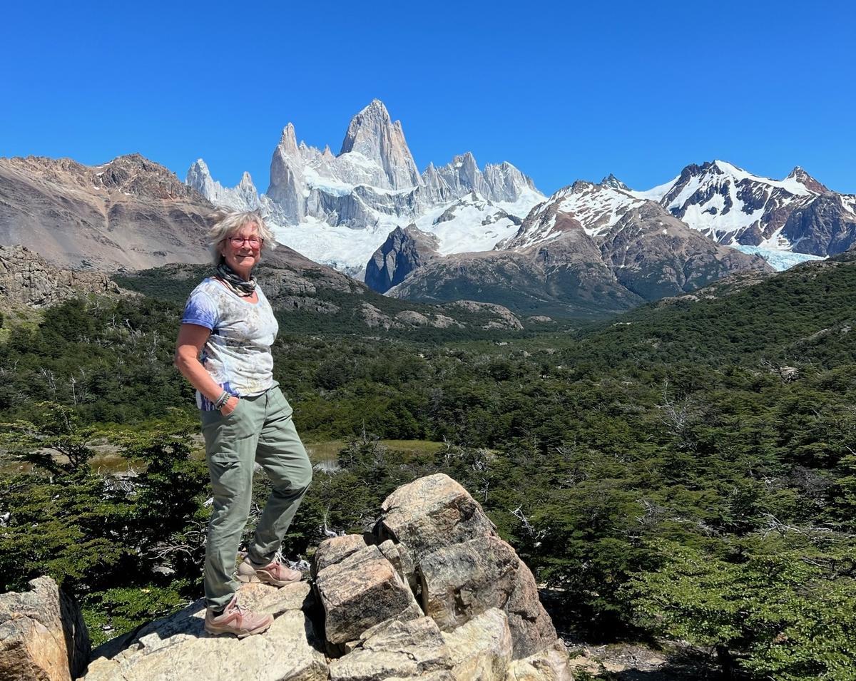 La gran viajera Sania Jelic.