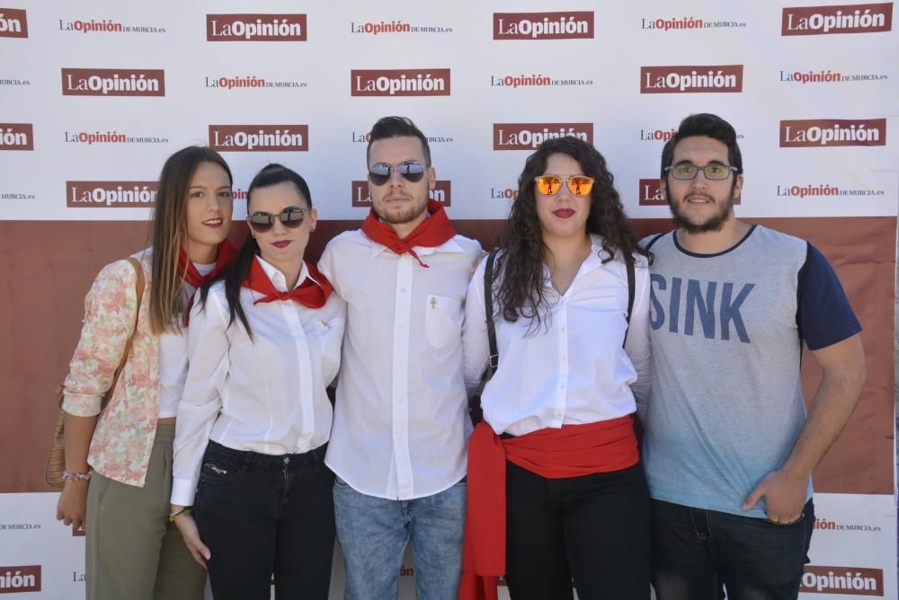 Photocall en los Caballos del Vino de Caravaca