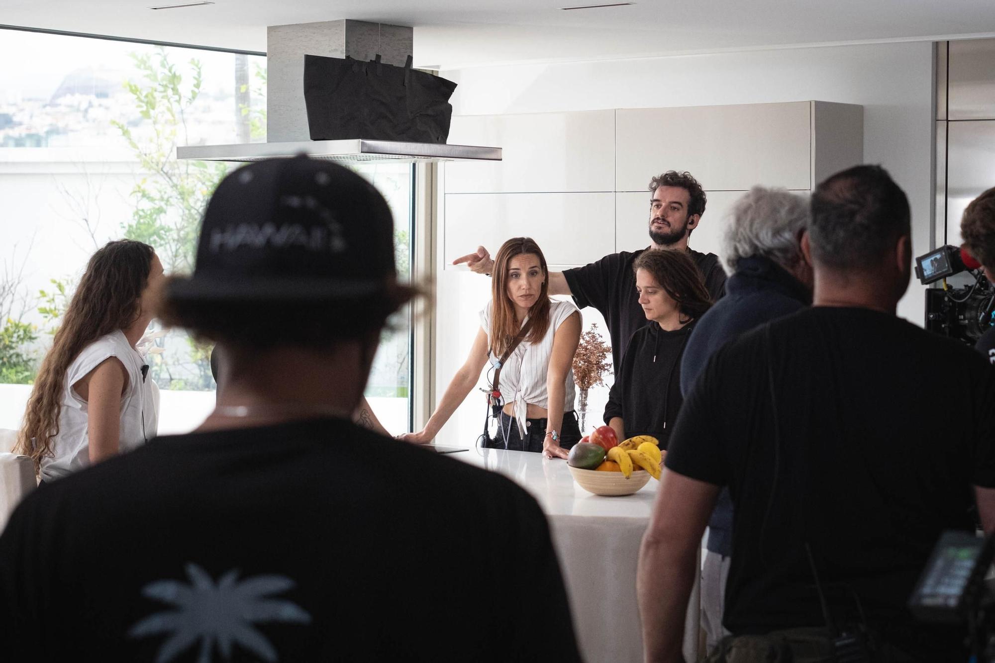 Visita al rodaje de 'Coartadas'