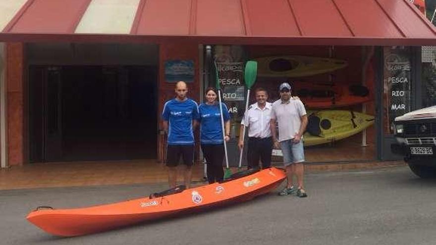Protección Civil de Piloña estrena un kayak