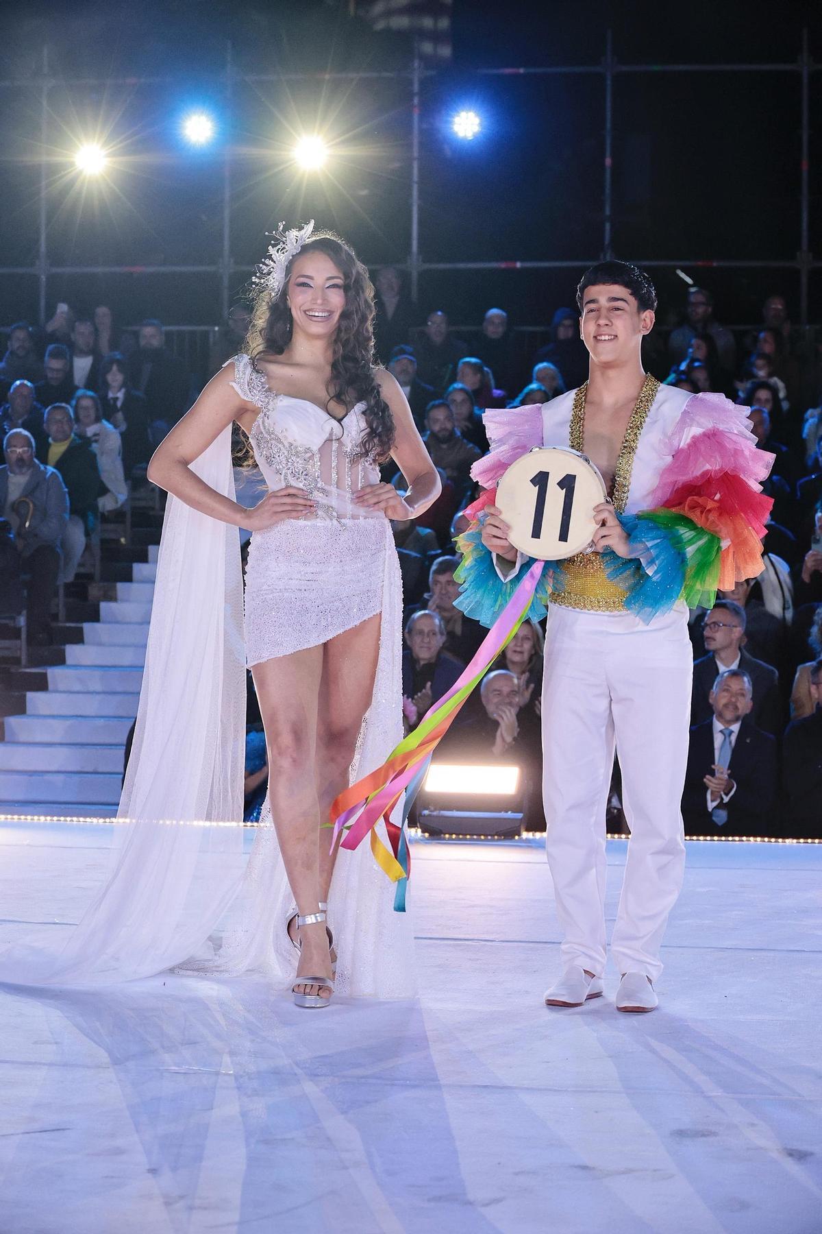 Melissa Mayor gala inaugural del Carnaval de Santa Cruz de Tenerife 2026.