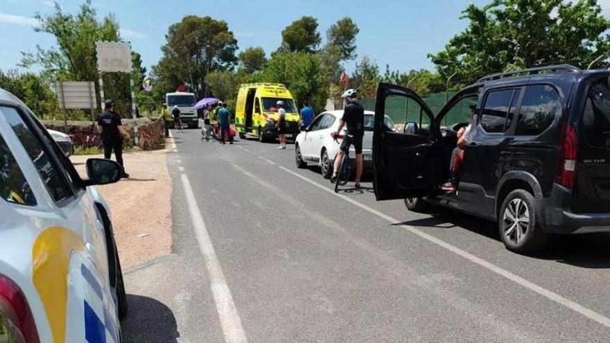 Fahrradunfall auf Mallorca: Autofahrer erfasst vier minderjährige Radfahrer in Marratxí