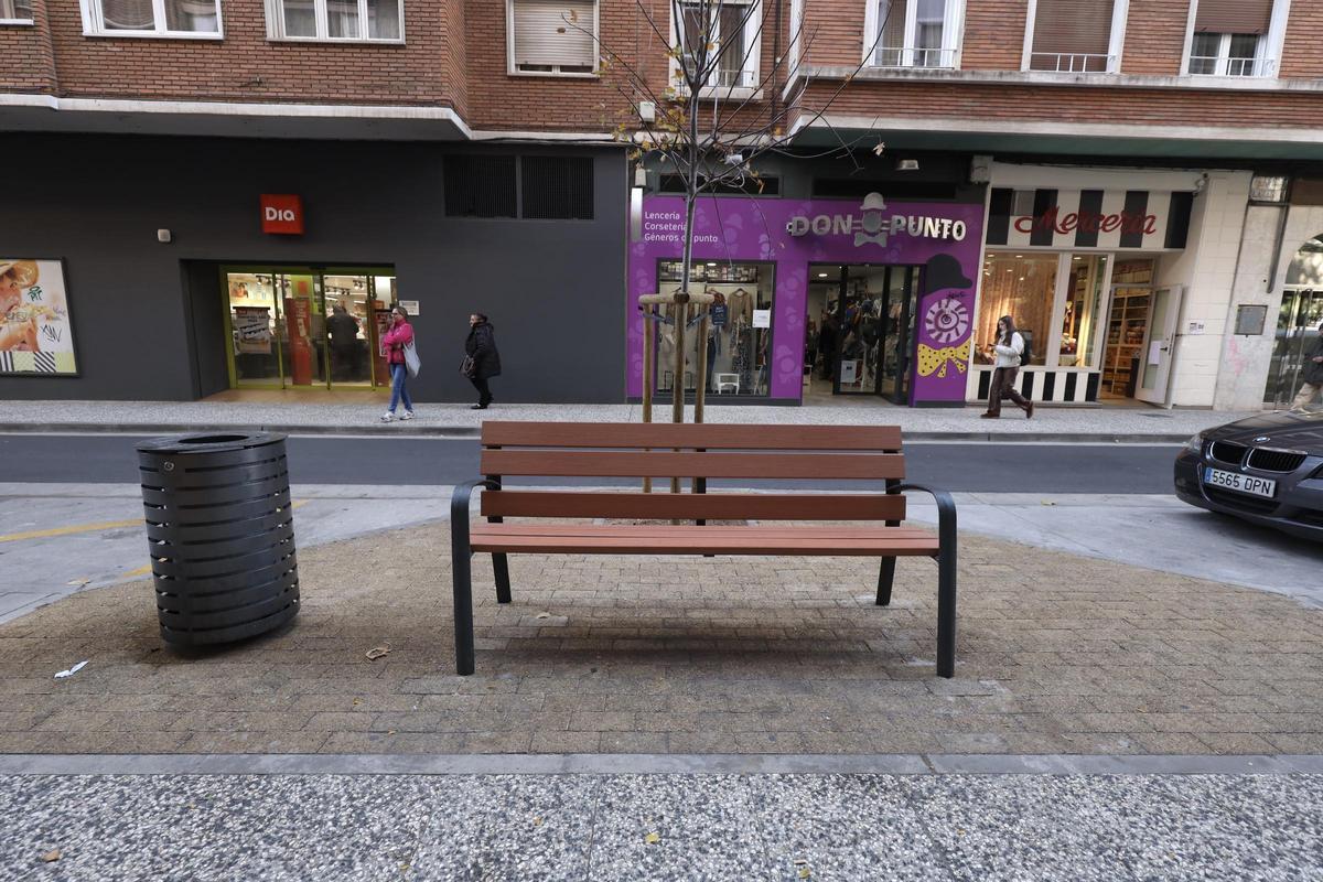 Este es el estado actual de la calle Félix Latassa de Zaragoza