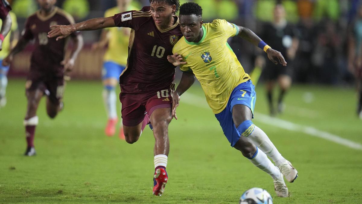 Vinicius insiste en su lucha desde Brasil.