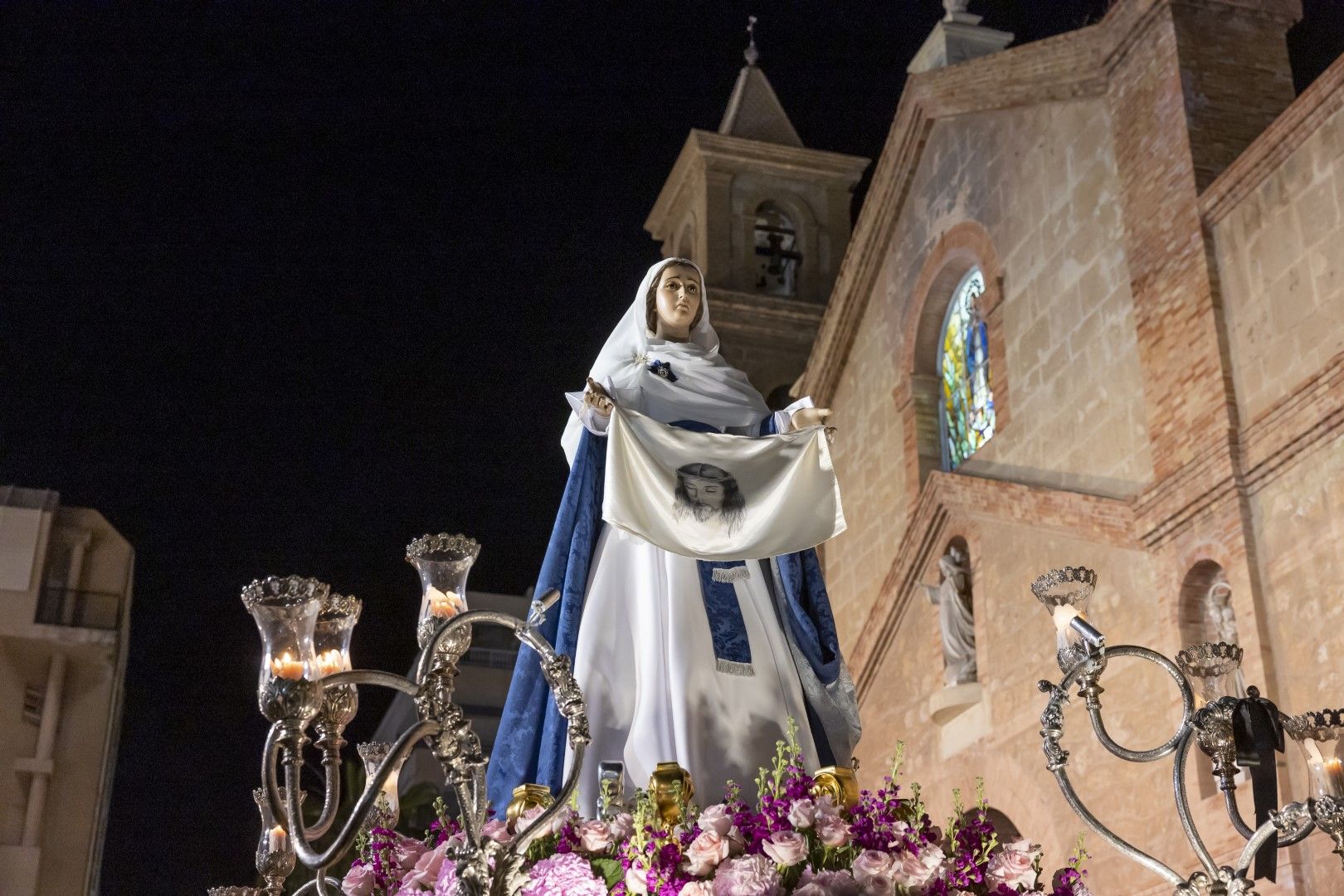 Encuentro de la Vía Dolorosa en Torrevieja del Miércoles Santo con la presencia del obispo José Ignacio Munilla