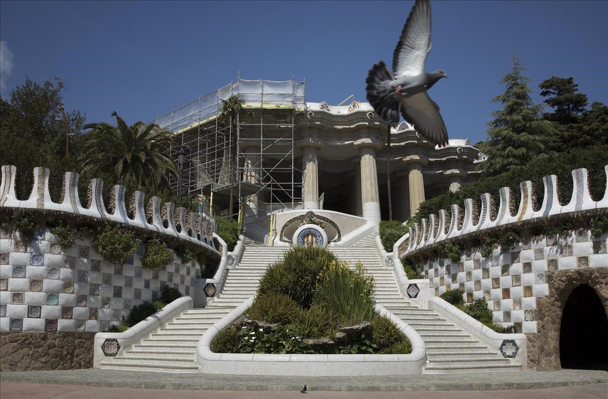 El parque Güell.